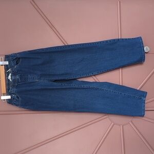 Vintage - 12P - Straight Leg Elastic Waistband Jean